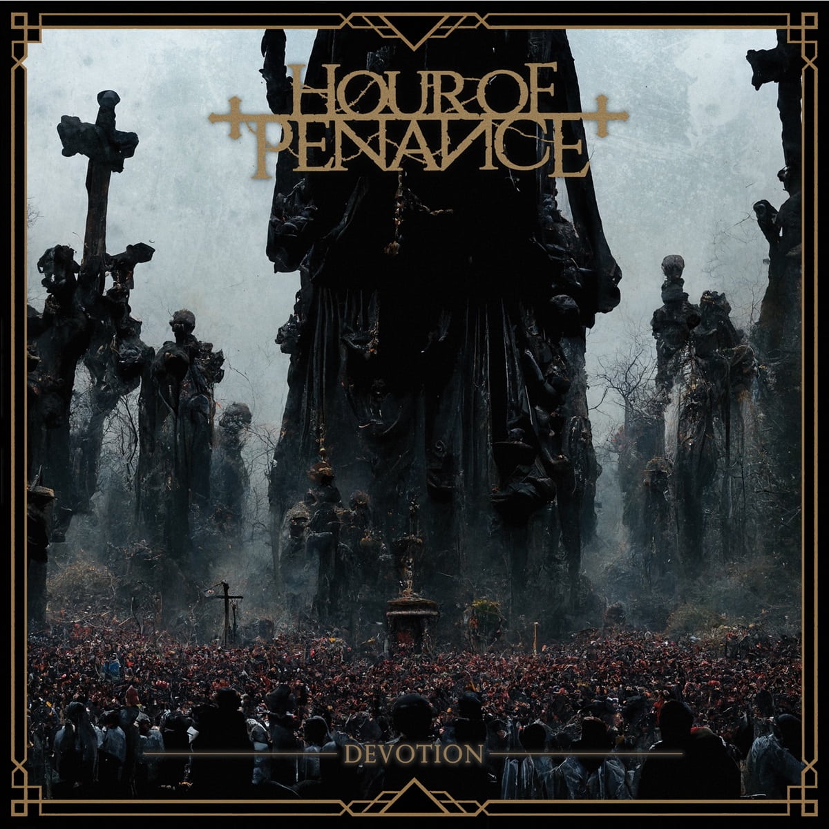 HOUR OF PENANCE - Devotion LP (SPLATTER)