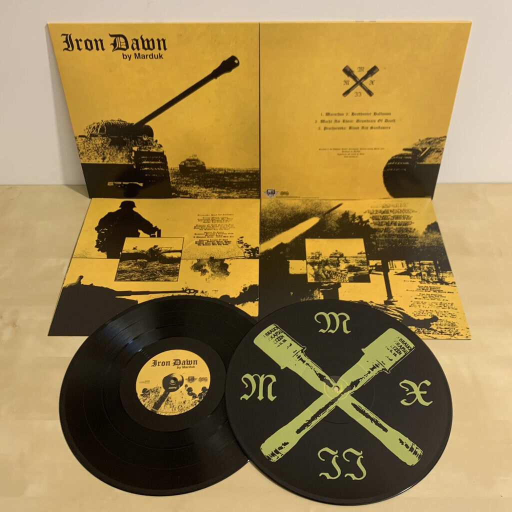 MARDUK - Iron Dawn (CLEAR/ BLACK) 12'' MLP