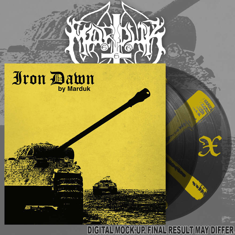 MARDUK - Iron Dawn (CLEAR/ BLACK) 12'' MLP