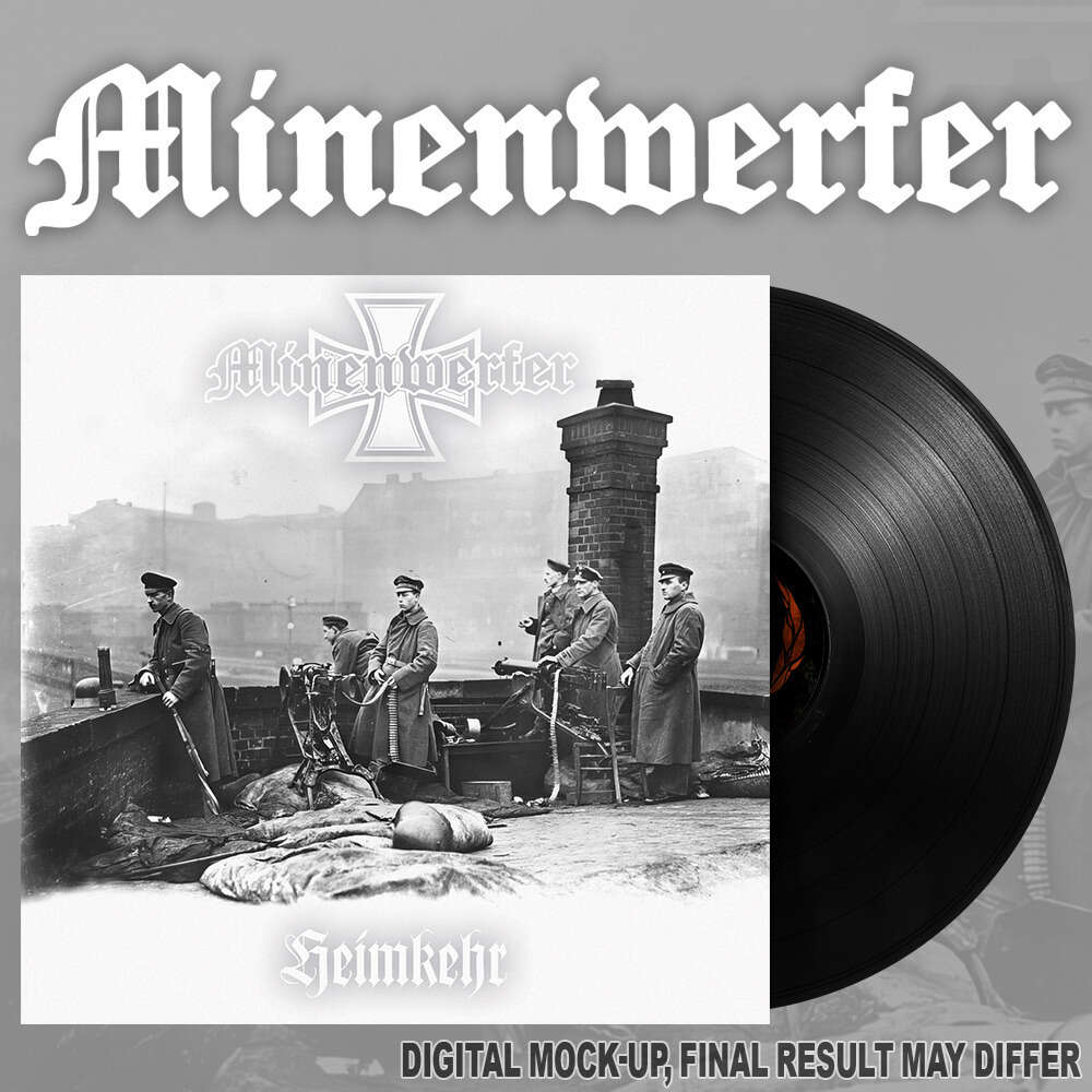 MINENWERFER / KOMMANDANT Heimkehr SPLIT LP