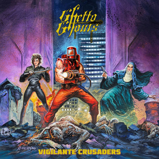 GHETTO GHOULS - Vigilante Crusaders LP (+ TOTE BAG/ STICKERS/ 7'' EP)