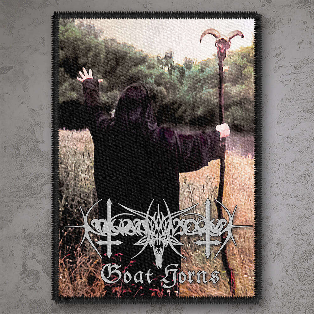 NOKTURNAL MORTUM - Goat Horns PATCH – Katakomben