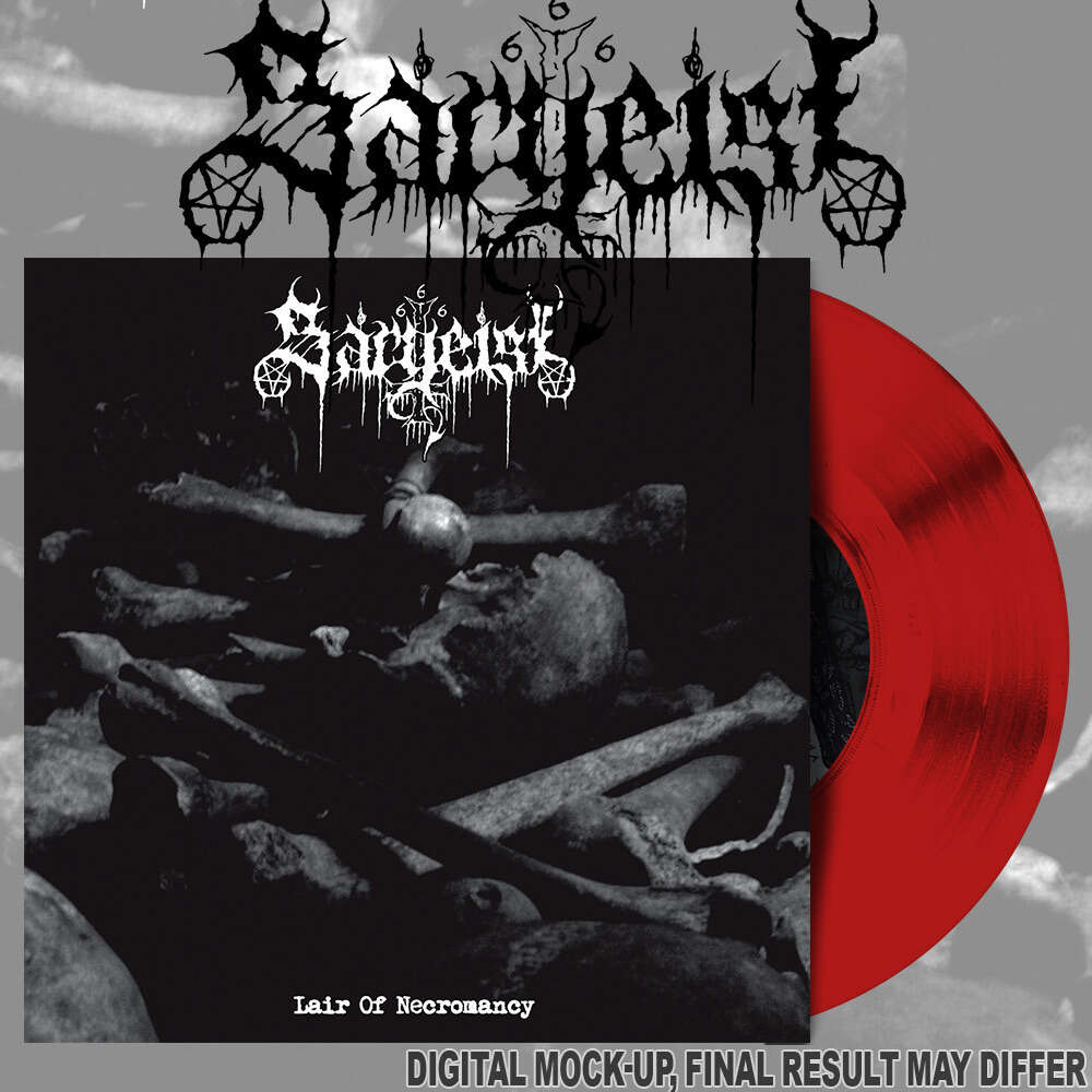 SARGEIST - Lair Of Necromancy 7'' EP (RED)