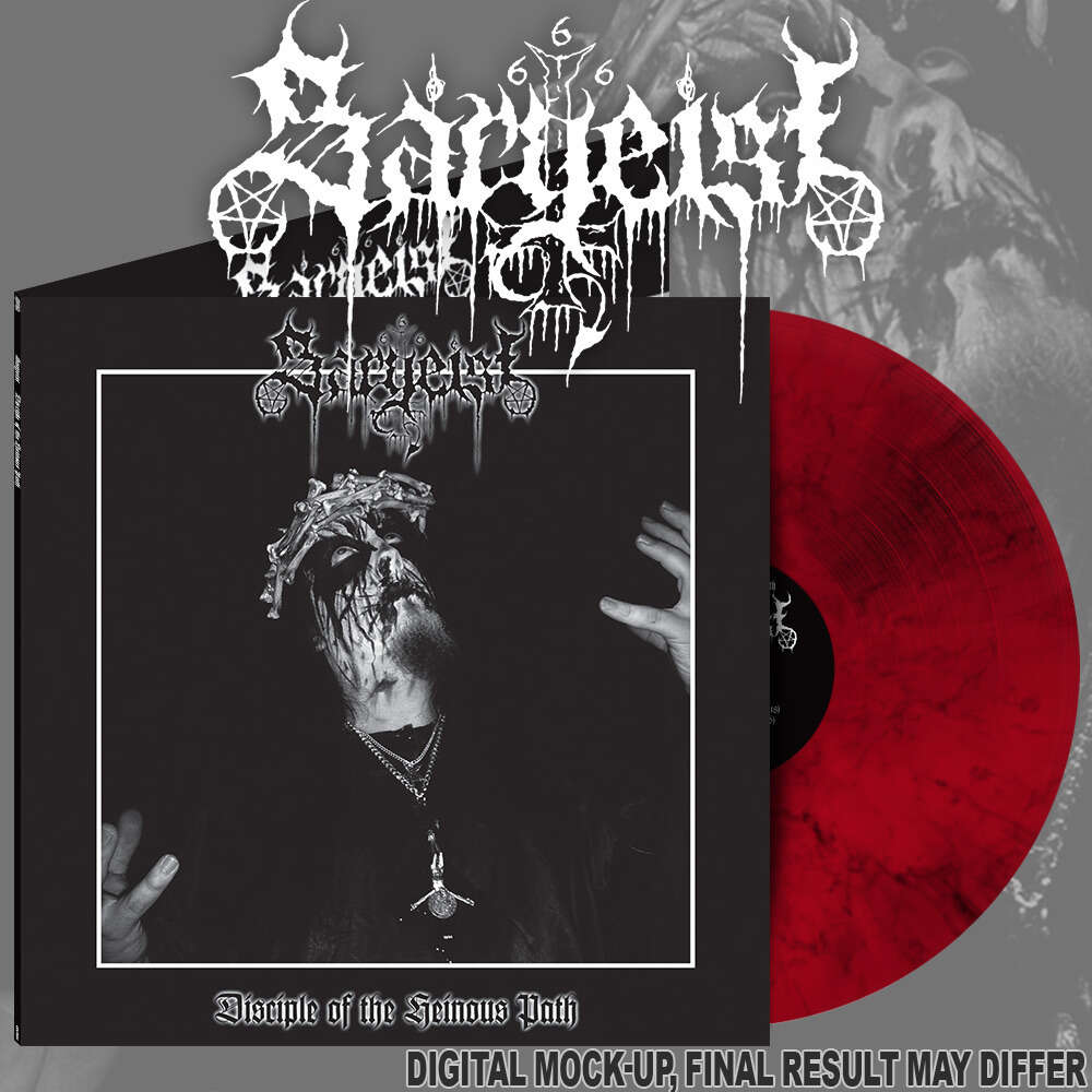 SARGEIST - Disciple of the Heinous Path LP (RED) (PREORDER)