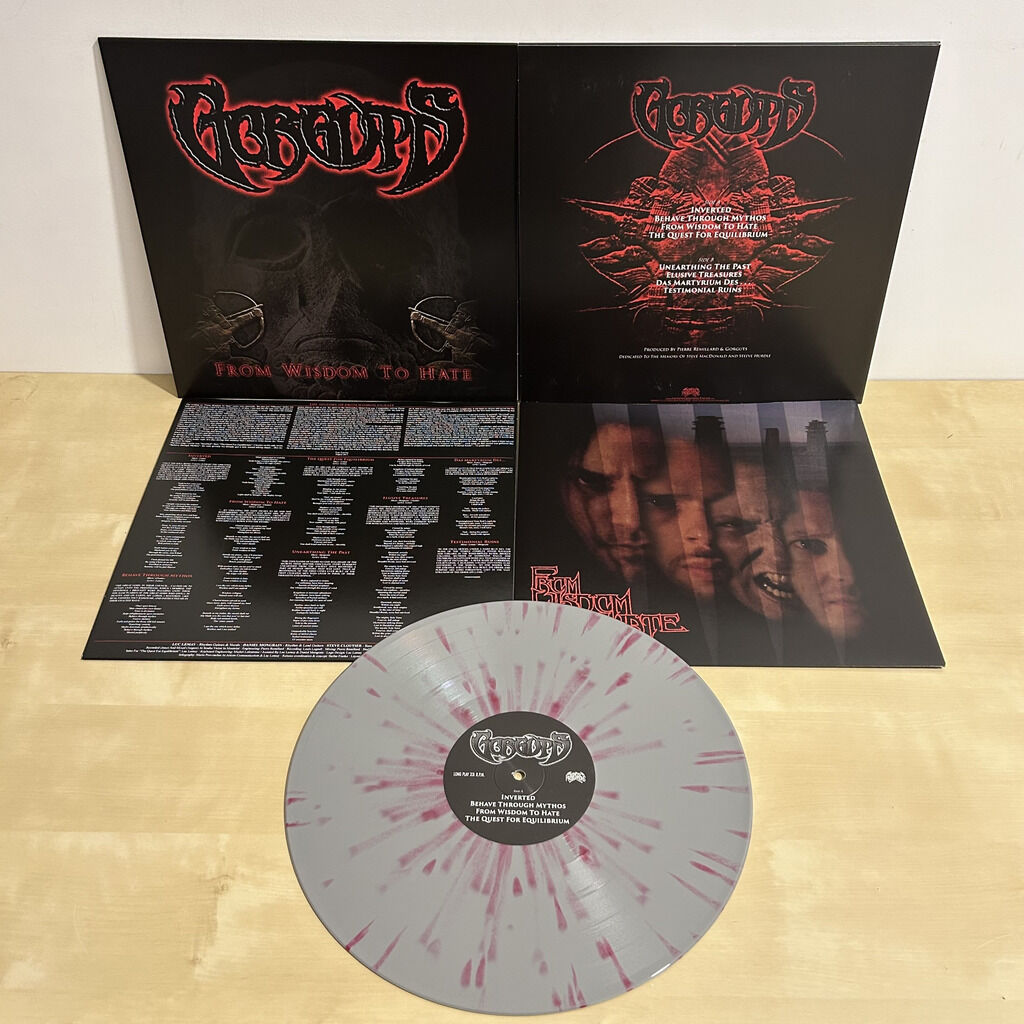 GORGUTS - From Wisdom to Hate LP (MARBLE)