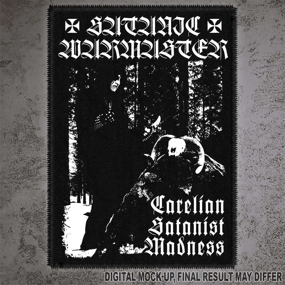 SATANIC WARMASTER Carelian Satanist Madness PATCH