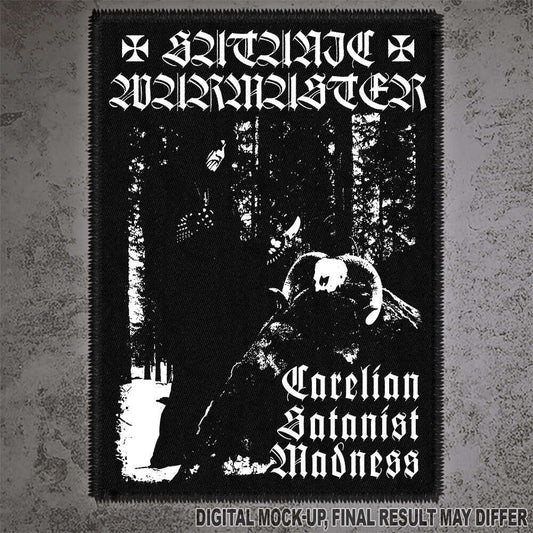 SATANIC WARMASTER Carelian Satanist Madness PATCH