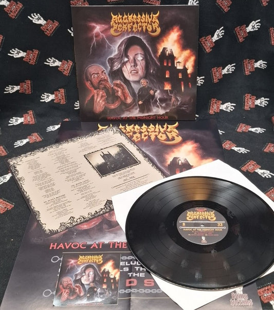 AGGRESSIVE PERFECTOR - Havoc At the Midnight Hour LP