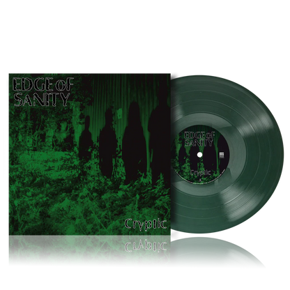 EDGE OF SANITY - Cryptic LP (GREEN)