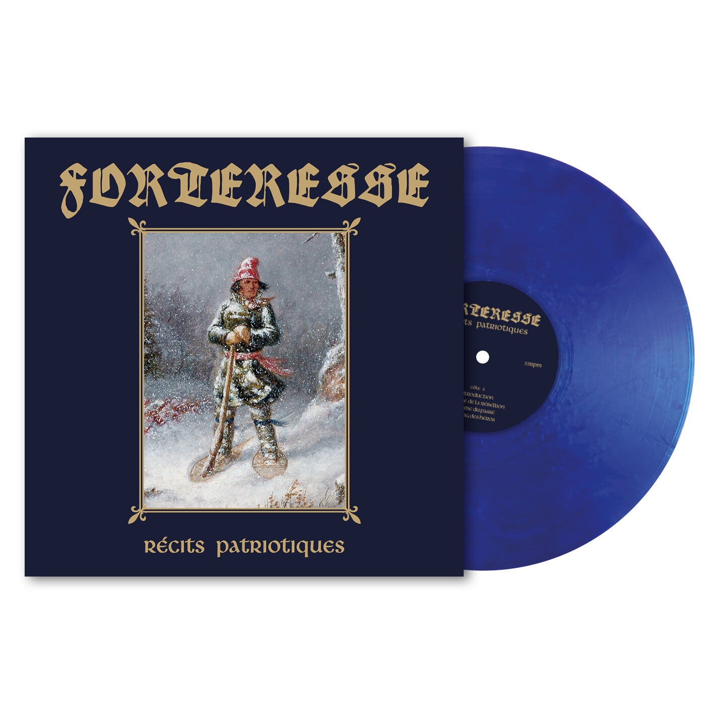 FORTERESSE - Récits Patriotiques LP (BLUE) (PREORDER)