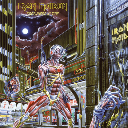IRON MAIDEN - Somwehere In Time LP (OXBLOOD) (PREORDER)