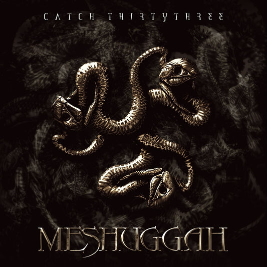 MESHUGGAH - Catch Thirtythree: 20TH ANNIVERSARY EDITION (2LP GOLD, WHITE MARBLE) (PREORDER)