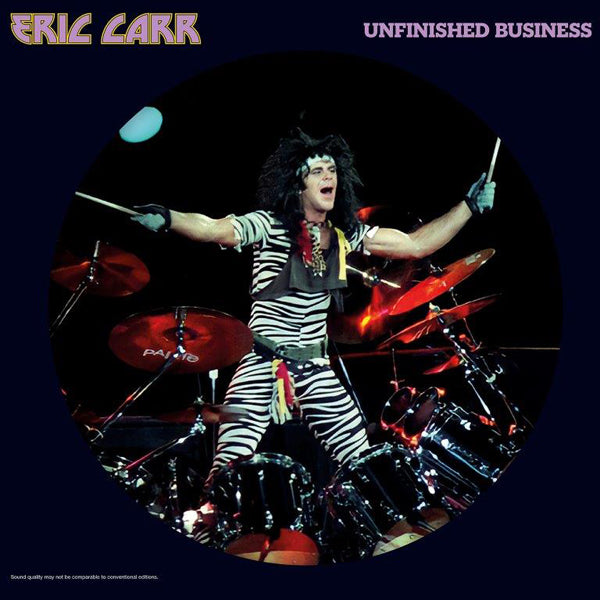 ERIC CARR –  Unfinished Business CD (The CD Picture Disc Edition) (PREORDER)