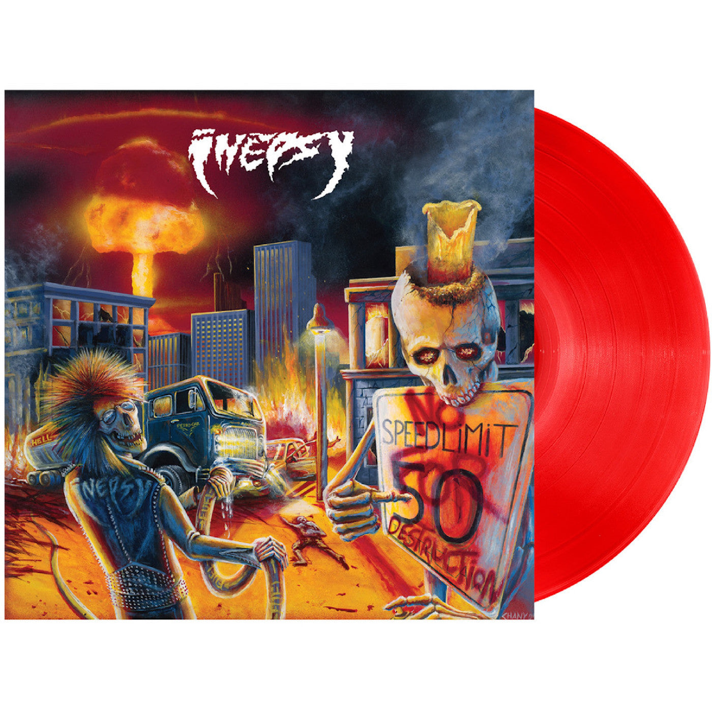 INEPSY - No Speed Limit for Destruction Vinyl LP (RED)
