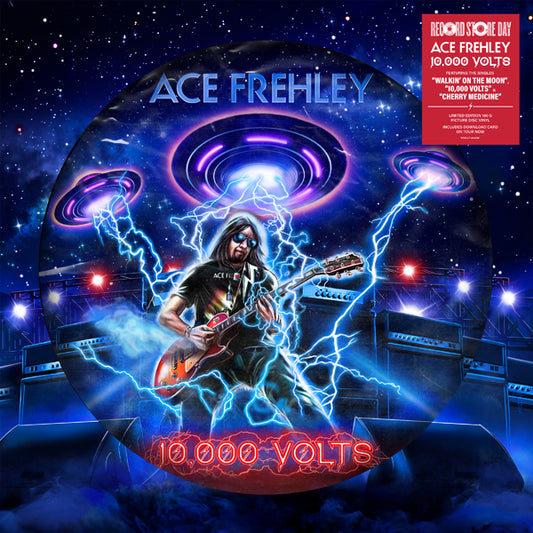 ACE FREHLEY - 10,000 Volts PICTURE DISC LP (PREORDER)