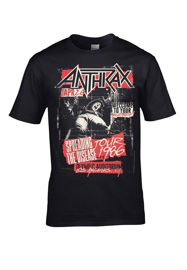 ANTHRAX - Spreading The Disease T-SHIRT