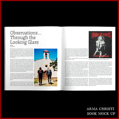 ARMA CHRISTI: Black Metal Apparel From The 20th Century hardback BOOK