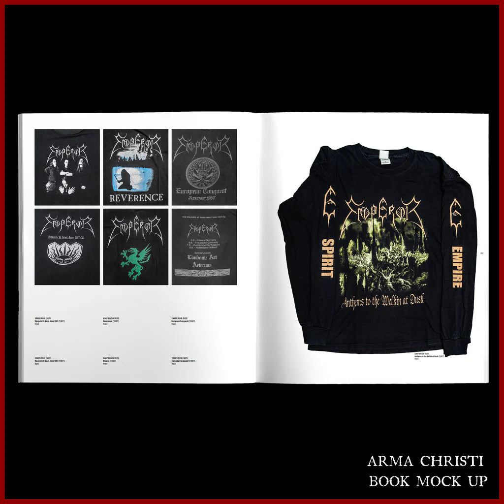 ARMA CHRISTI: Black Metal Apparel From The 20th Century hardback BOOK