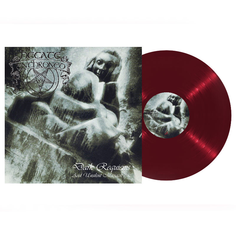 HECATE ENTHRONED – Dark Requiems…And Unsilent Massacre LP (RED)