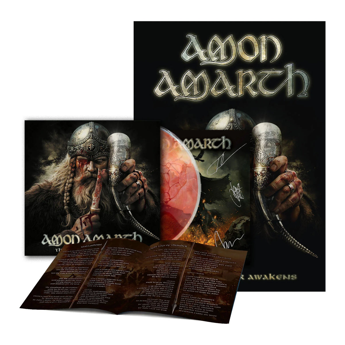 AMON AMARTH - The Allfather Awakens LIQUID VINYL LP (PREORDER)