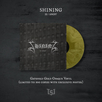 SHINING - III / Angst LP (OPAQUE GOLD) (PREORDER)