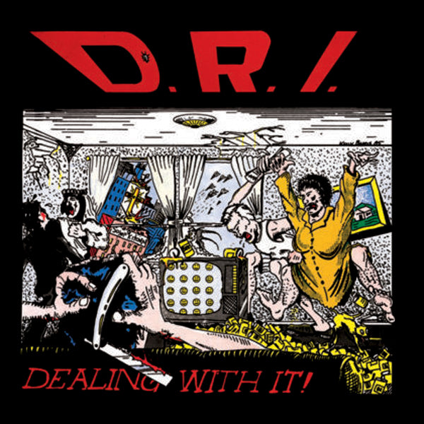 D.R.I. - Dealing with it LP (WHITE) (PREORDER)