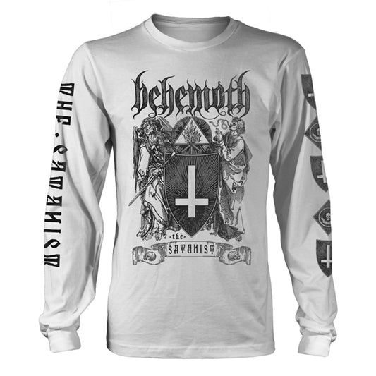 BEHEMOTH - The Satanist (WHITE) LONGSLEEVE