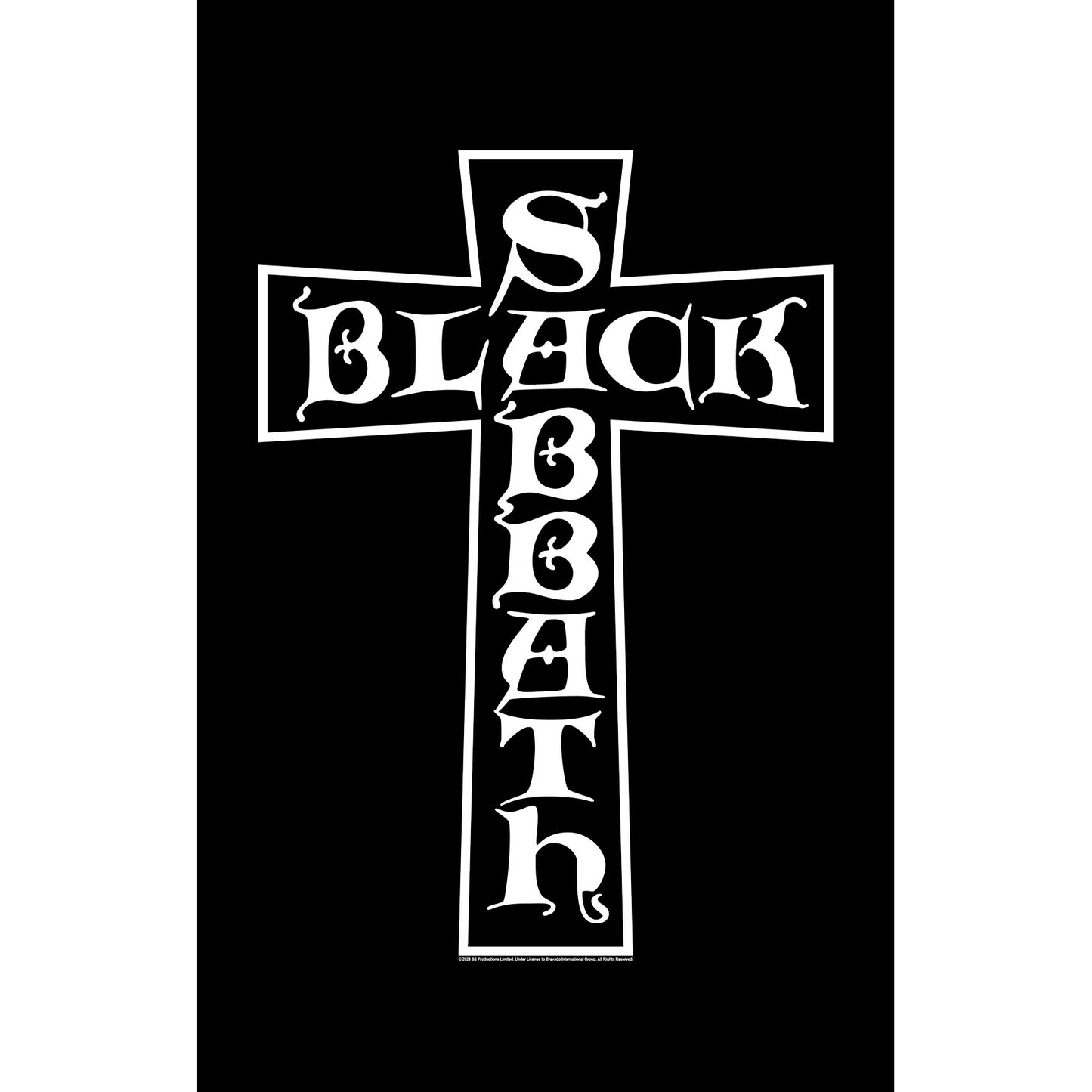 BLACK SABBATH - Cross TEXTILE POSTER
