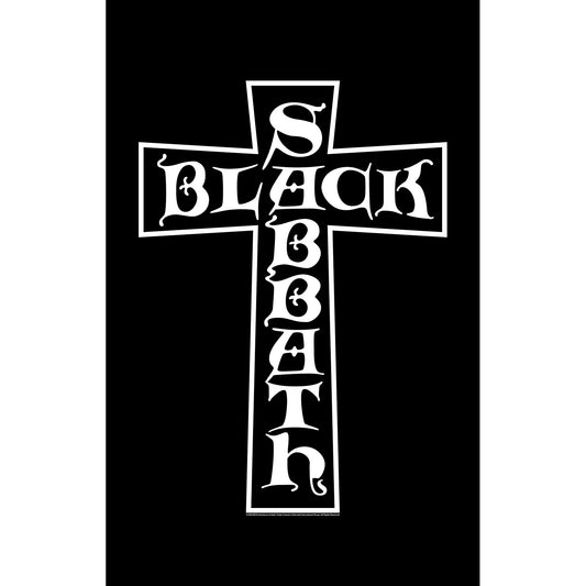 BLACK SABBATH - Cross TEXTILE POSTER