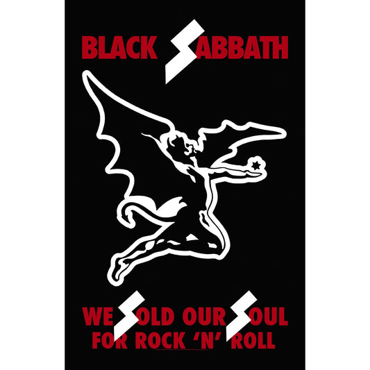 BLACK SABBATH - We Sold Our Souls TEXTILE POSTER