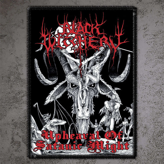 BLACK WITCHERY - Upheaval Of Satanic Might PATCH