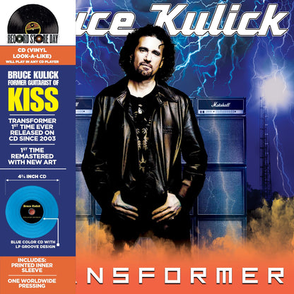 BRUCE KULICK - TRANSFORMER CD (VINYL REPLICA BLUE CD) (RSD 2026)
