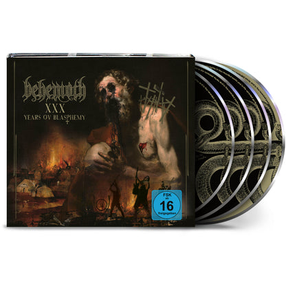 BEHEMOTH - XXX Years Ov Blasphemy - 3CD + Bluray Mediabook (PREORDER)