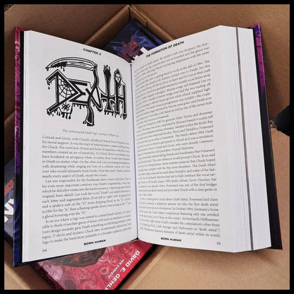 BORN HUMAN: The Life and Music of Death’s Chuck Schuldiner BOOK