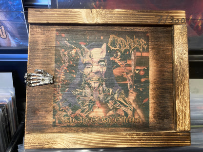 CADAVER - The Age Of The Offended WOODEN CD BOX