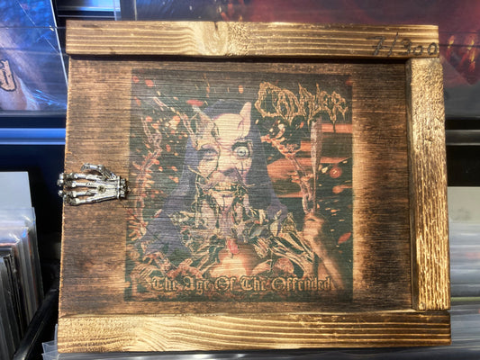 CADAVER - The Age Of The Offended WOODEN CD BOX