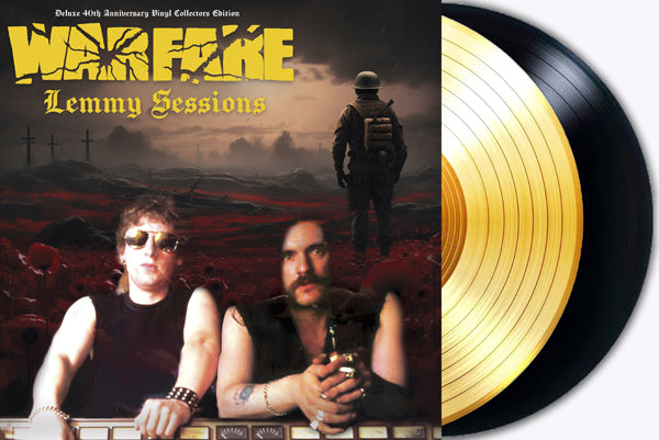 WARFARE - Lemmy Sessions 2LP GOLD + BLACK (PREORDER)