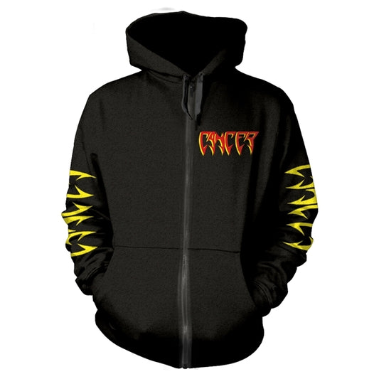CANCER - To The Gory End HOODED SWEATSHIRT WITH ZIP