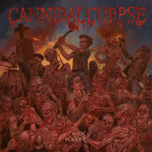 CANNIBAL CORPSE - Chaos Horrific LP (BURNED FLESH MARBLE)