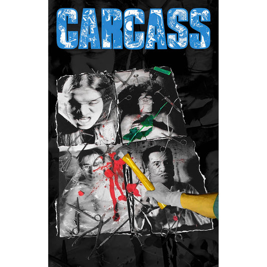 CARCASS - Necroticism TEXTILE POSTER