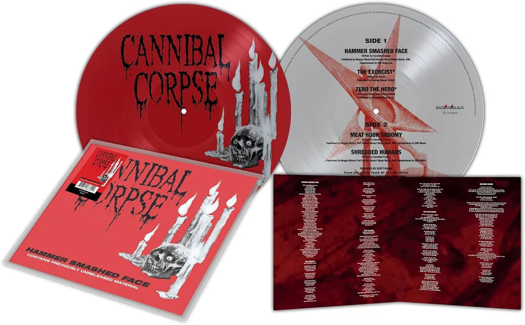 CANNIBAL CORPSE - Hammer Smashed Face PICTURE DISC LP (PREORDER)