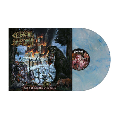 CELESTIAL SANCTUARY - Cradle of the Rotten, Shrine to Those Most Foul LP (BLUE/ WHITE SMOKE) (PREORDER)