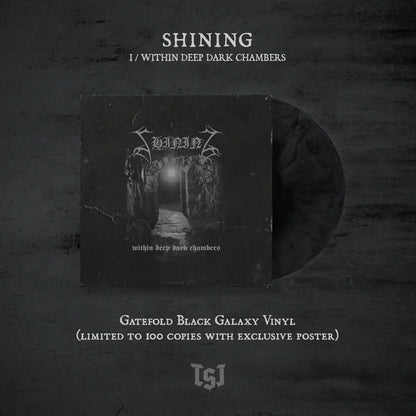 SHINING - II / Livets Ändhållplats LP (BLACK GALAXY) (PREORDER)