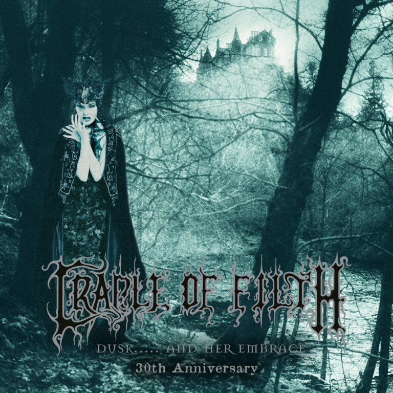 CRADLE OF FILTH  - Dusk And Her Embrace (30th Anniversary) LP (SILVER) (PREORDER)