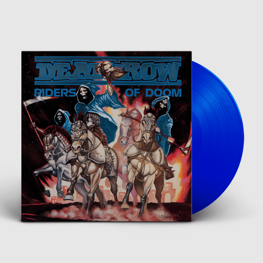DEATHROW - Riders of doom 2LP (BLUE)