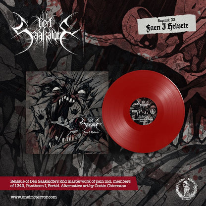 DEN SAAKALDTE - Faen i Helvete LP (RED) (PREORDER)