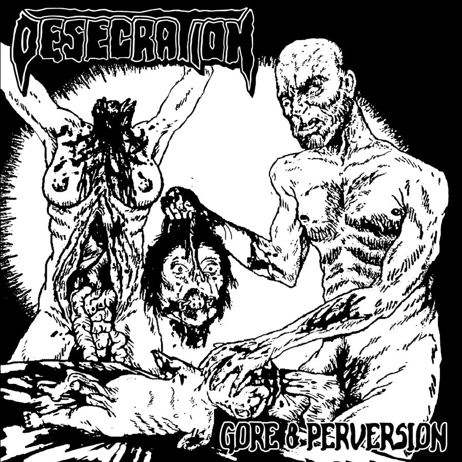 DESECRATION - Gore & Perversion LP (SPLATTER)