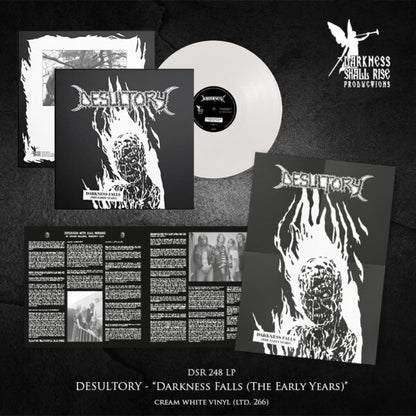 DESULTORY – Darkness Falls (The Early Years) LP (WHITE)