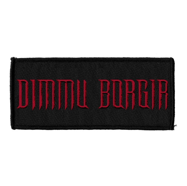 DIMMU BORGIR - Logo Red PATCH