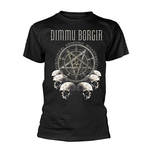 DIMMU BORGIR - Puritanical Euphoric Misanthropia (SKULLS) T-SHIRT